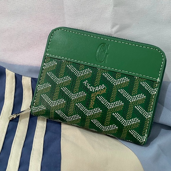 Goyard Handbags - Goyard Green Women's Wallet